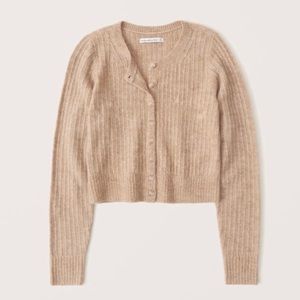 ABERCROMBIE CROPPED CARDIGAN